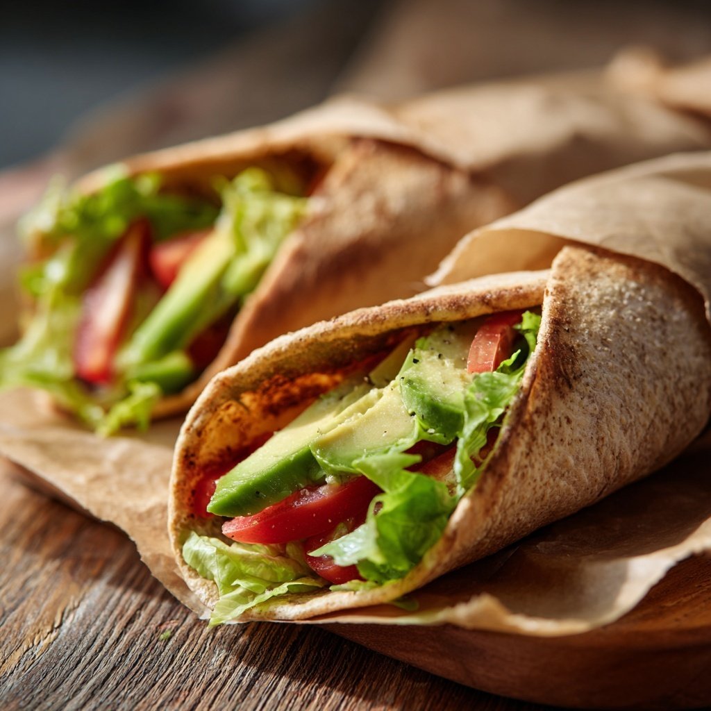 Wraps mit Avocado