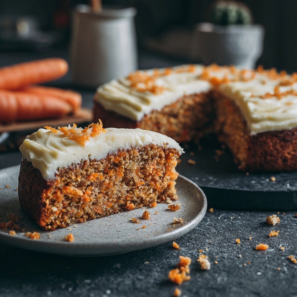 Karottenkuchen Mit Frischkäse Creme