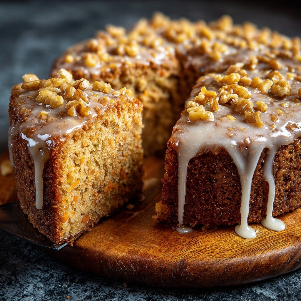 Karottenkuchen Mit Ahornsirup