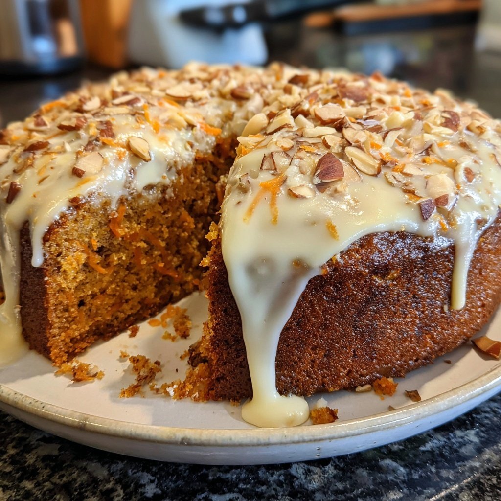 Karottenkuchen Mit Mandeln