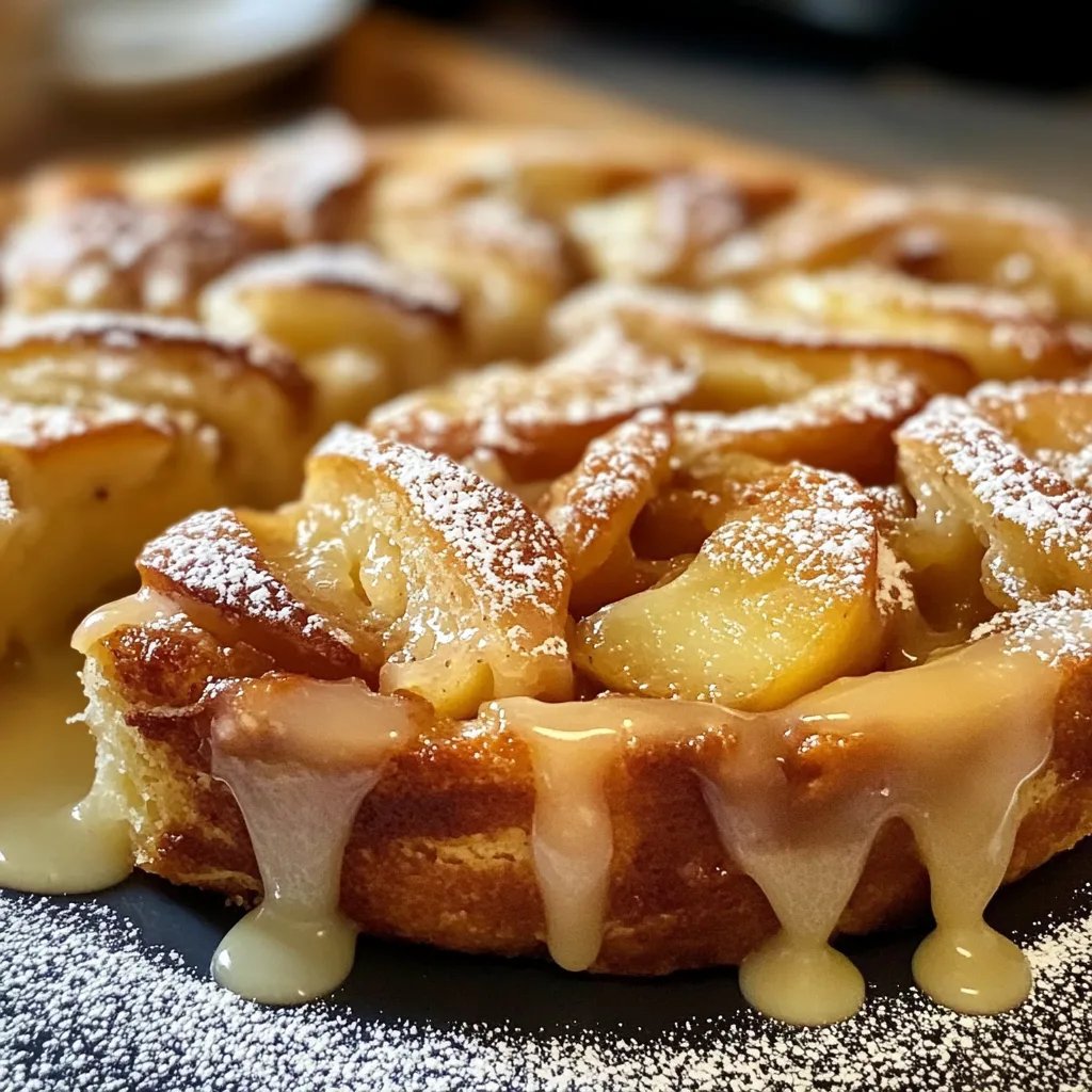 Apfel Zimtschnecken Kuchen
