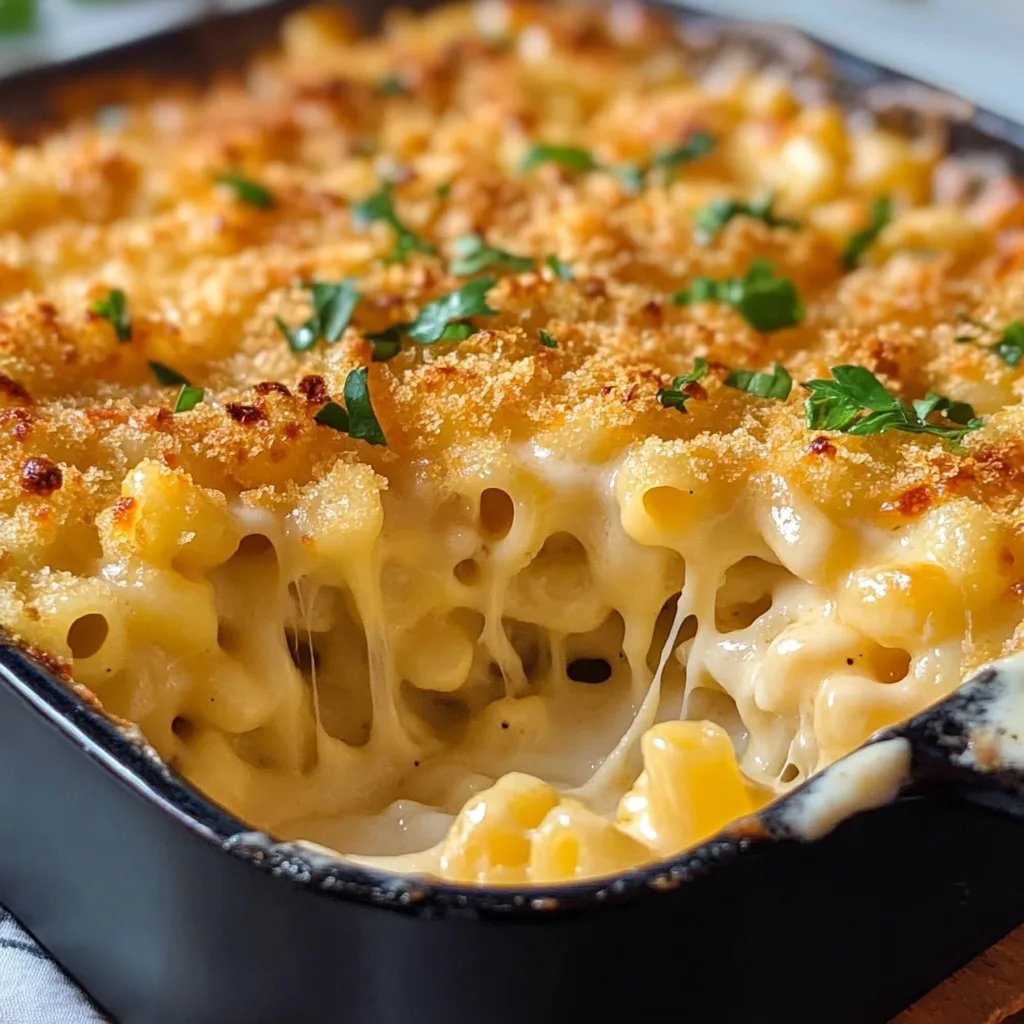 Einfache Mac & Cheese ohne Roux und Eier