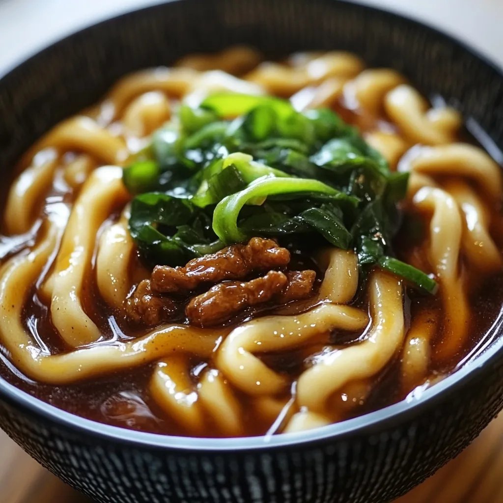 Black Pepper Udon