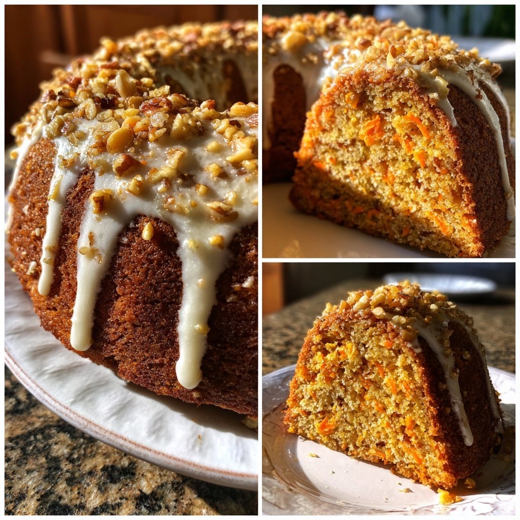 Karottenkuchen Mit Nüssen