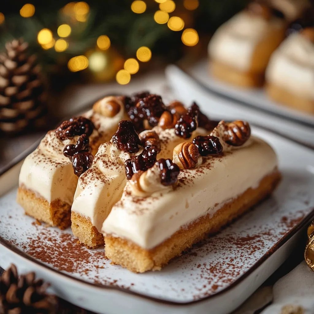 Weihnachts-Tiramisu-Dessert