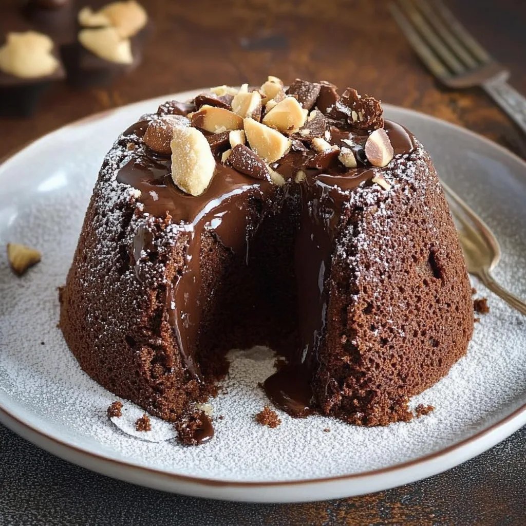 Schokogugelhupf mit Nüssen