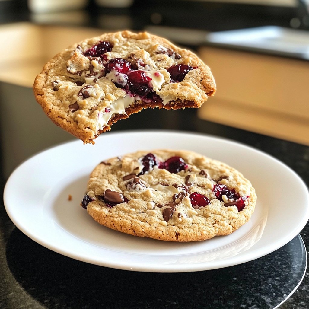 Cranberry-Weiße-Schokolade-Kekse