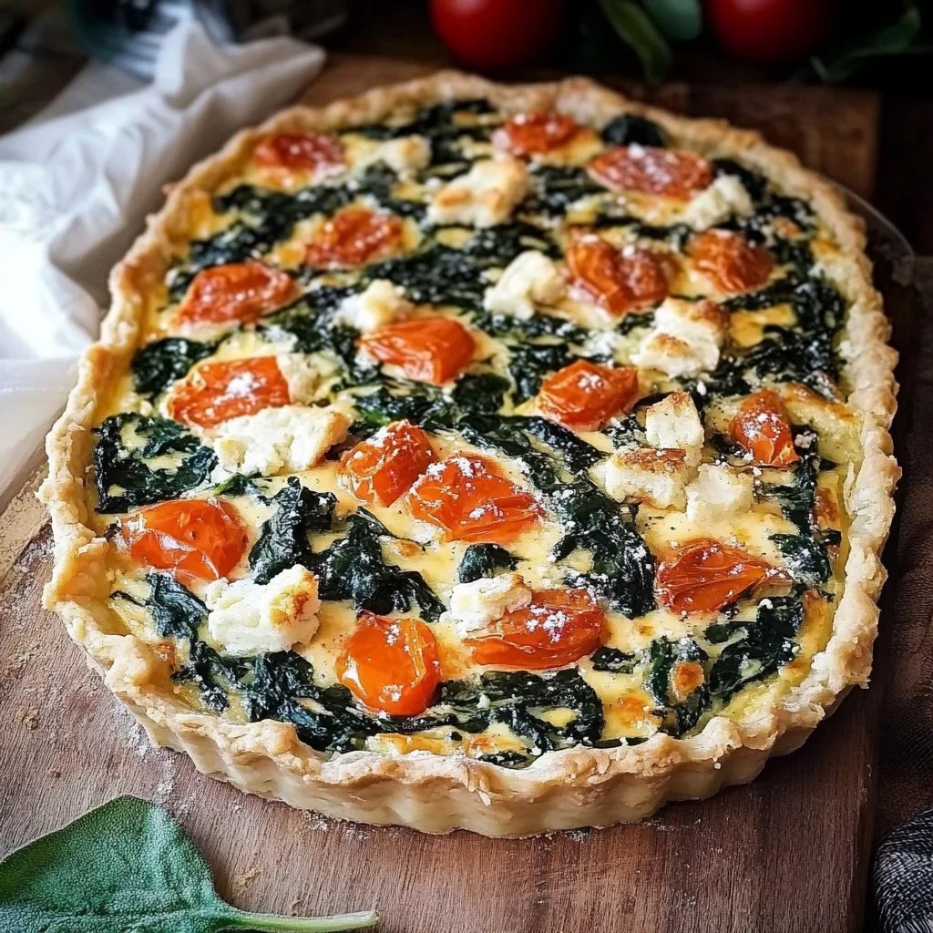 Herbstgenuss- Kürbis- Spinat- Quiche
